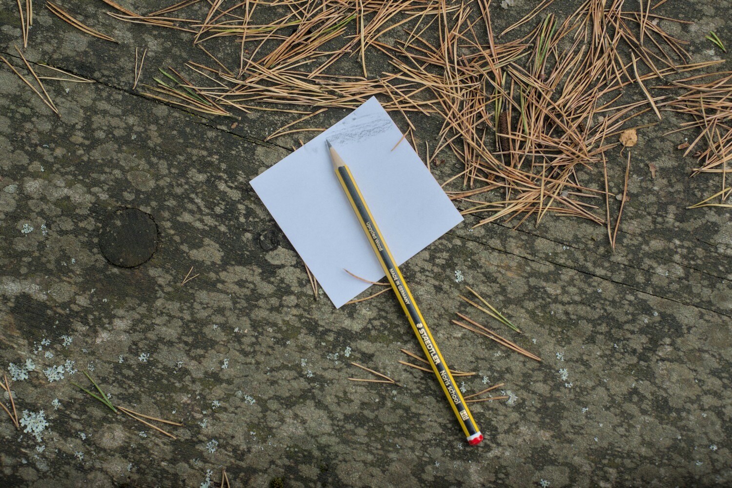 During texture walking exercises