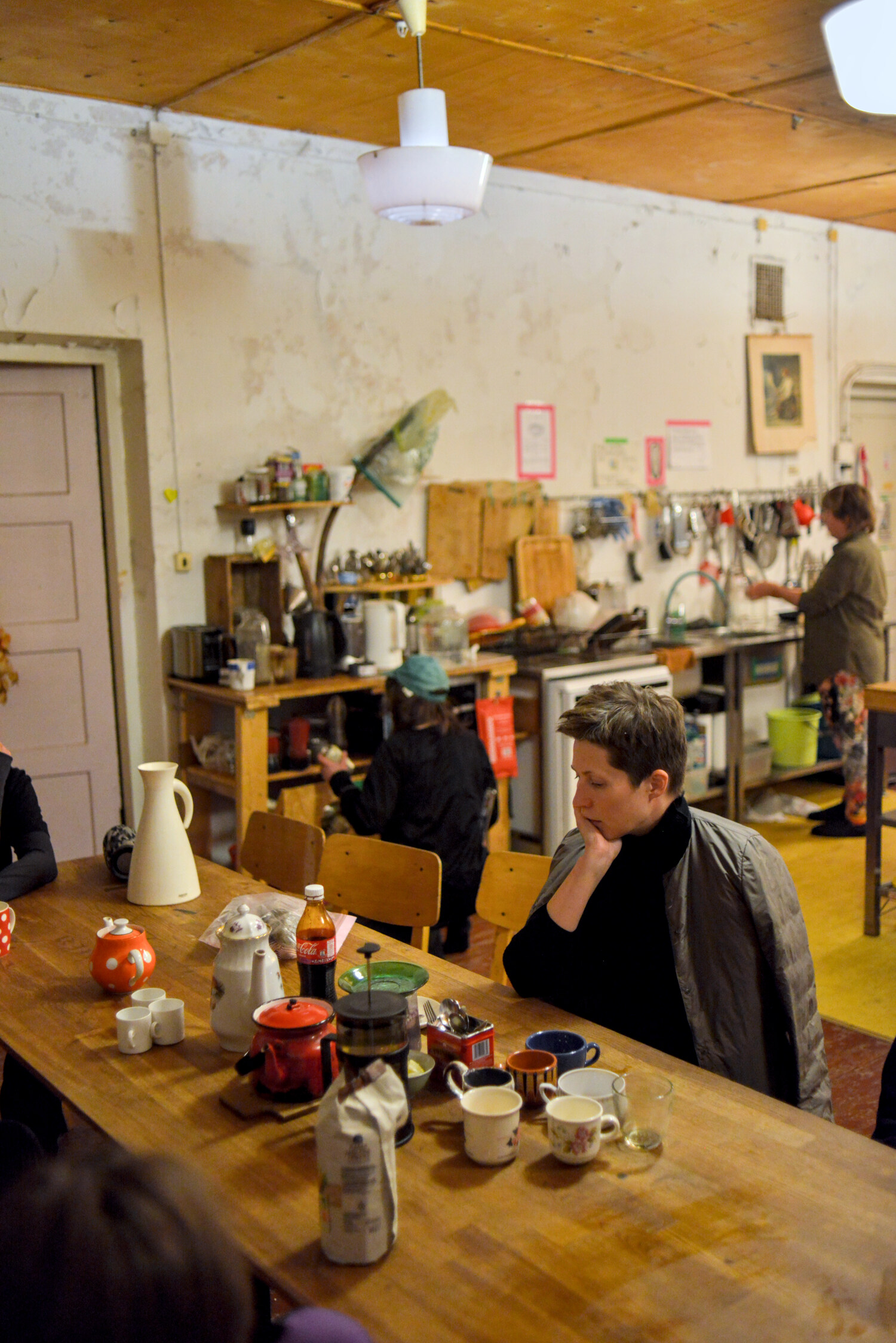 During the sharing herbal tea and stories of foraging in the context of dispossession and displacement from Artsakh