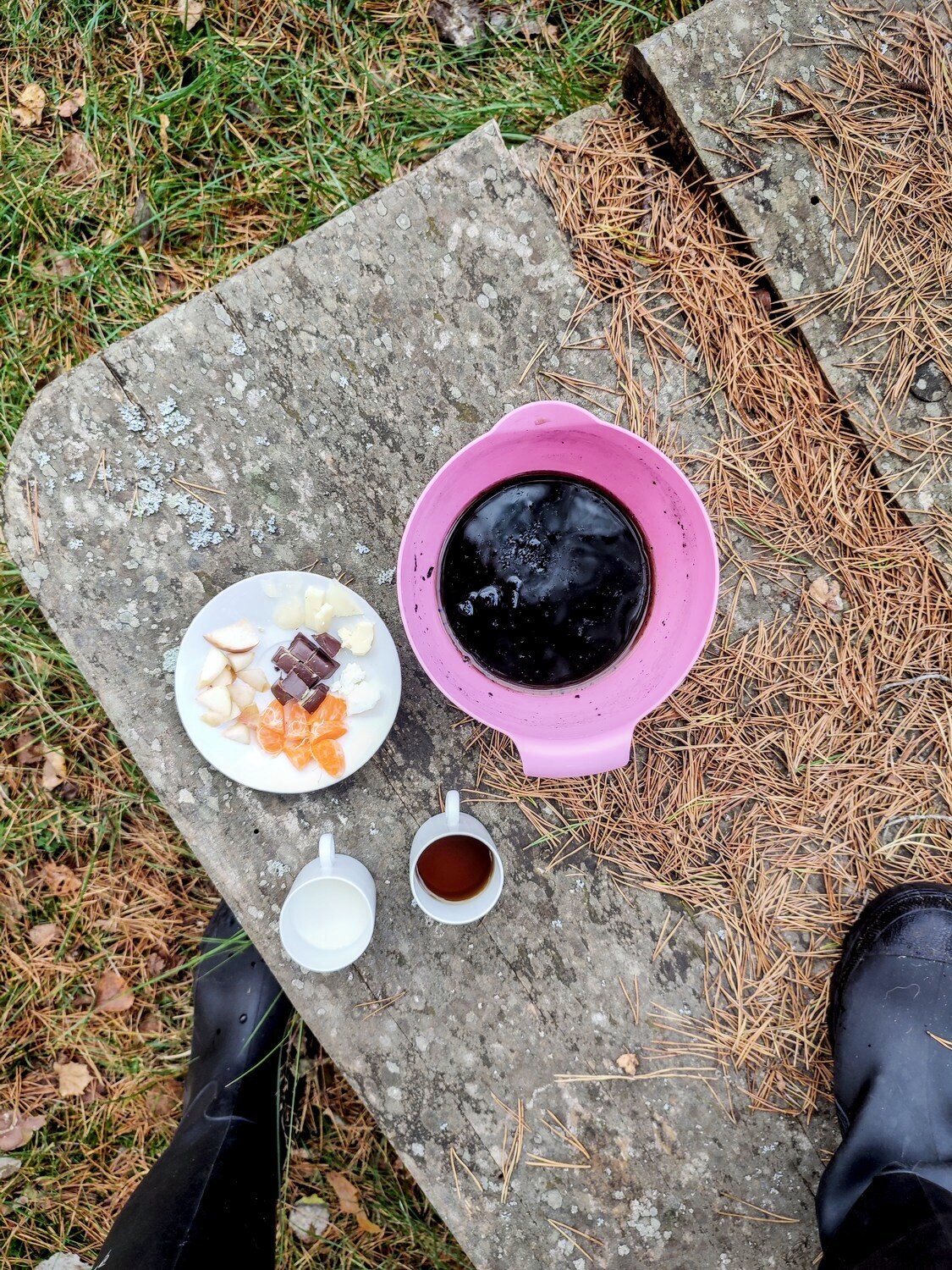 During the ritual suggested by TTS